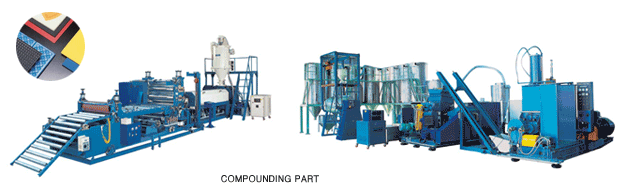 Chemically Cross-Linked PE Foam Extrusion Line